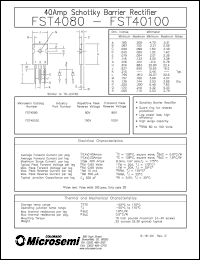 Click here to download FST4080 Datasheet