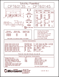 Click here to download CPT60135 Datasheet