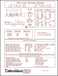 Click here to download UFT40140 Datasheet