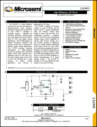 Click here to download LX1993 Datasheet