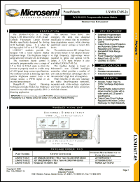 Click here to download LXM1617-05-23 Datasheet