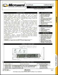 Click here to download LXM1617-05-63 Datasheet