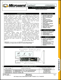 Click here to download LXM1618-05-42 Datasheet