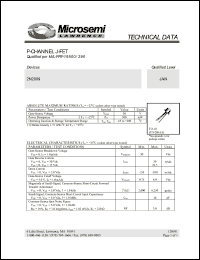 Click here to download 2N2609 Datasheet