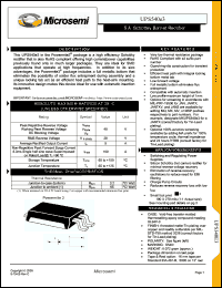 Click here to download UPS540E3 Datasheet