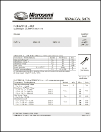 Click here to download 2N5115 Datasheet