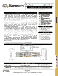 Click here to download LXM1643-12-63 Datasheet