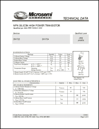 Click here to download 2N1722 Datasheet