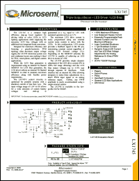 Click here to download LX1745CPW Datasheet