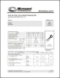 Click here to download 2N2432A Datasheet