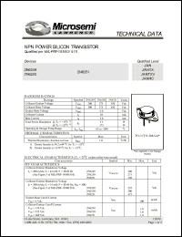 Click here to download 2N6250 Datasheet