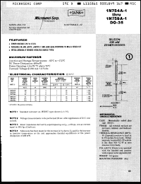 Click here to download 1N757A1 Datasheet