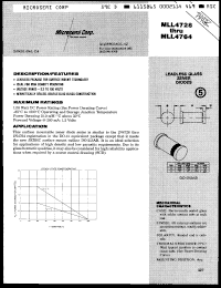 Click here to download MLL4734D Datasheet