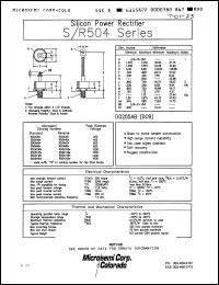 Click here to download R504140TS Datasheet