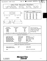 Click here to download UFS505J Datasheet