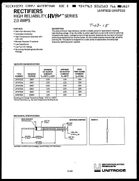 Click here to download UHVP204 Datasheet