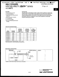 Click here to download UHVP404 Datasheet