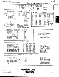 Click here to download UFT10005 Datasheet