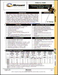 Click here to download JANTX1N5804 Datasheet