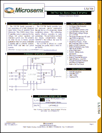 Click here to download LX1704 Datasheet