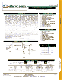 Click here to download LX8385A-XXCDD Datasheet