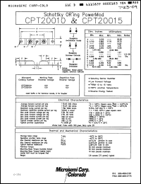 Click here to download CPT20015A Datasheet