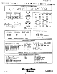 Click here to download CPT30090D Datasheet