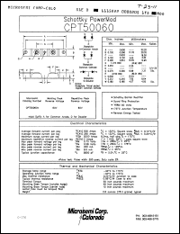 Click here to download CPT50060D Datasheet