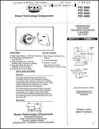 Click here to download PTC6001 Datasheet