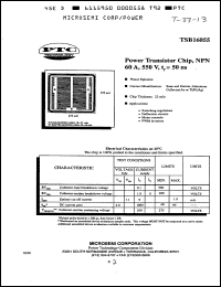 Click here to download TSB16055X Datasheet