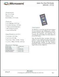 Click here to download MP6250 Datasheet