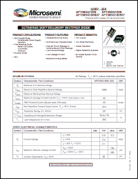 Click here to download APT30DQ120S Datasheet