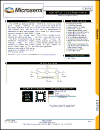 Click here to download LX5518LQ Datasheet