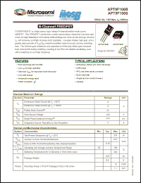 Click here to download APT9F100S Datasheet