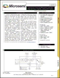 Click here to download LX5552LU Datasheet