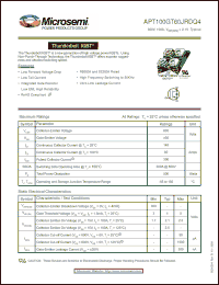 Click here to download APT100GT60JRDQ4 Datasheet