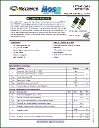 Click here to download APT29F100L Datasheet