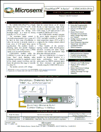 Click here to download LXMG1618A-05-62 Datasheet