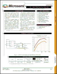Click here to download LX1911 Datasheet