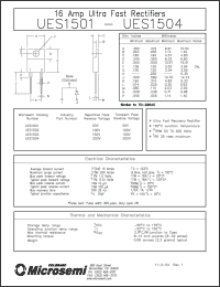 Click here to download UES1501_04 Datasheet