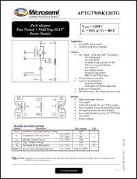 Click here to download APTGT50SK120TG Datasheet