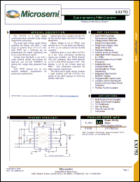 Click here to download LX1752 Datasheet