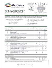 Click here to download ARF477FL Datasheet