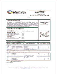 Click here to download MS2553C Datasheet