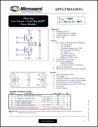 Click here to download APTGT50A120TG Datasheet