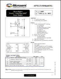 Click here to download APTGT150SK60TG Datasheet