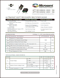 Click here to download APT15D120SG Datasheet