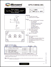 Click here to download APTGT400SK120G Datasheet