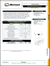 Click here to download UPBLED470A Datasheet