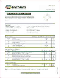 Click here to download VRF2933 Datasheet